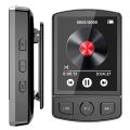 MP3 Player Portable Sport Clip Walkman Button Bluetooth-Compatible 5.2 Wearable Music Player 1.8inch Screen for Sport Running. 