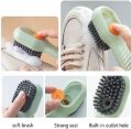 Multifunctional Liquid Shoe Brush Cleaners Soap Dispenser Cleaning Brush- 1pcs. 