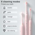 Sonic Electric Toothbrush USB Charge Rechargeable IPX7 Waterproof Smart Whitening Ultrasonic Automatic Cleaning Tooth. 