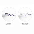 1Set Sterilized Tattoo Marker Pen Surgical Skin Microblading Positioning Tool with Measuring Ruler Permanent Makeup Accessories.