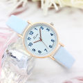 Exam specific watch card puzzle watch for female primary and secondary school students Simplified college style digital scale belt student watch. 