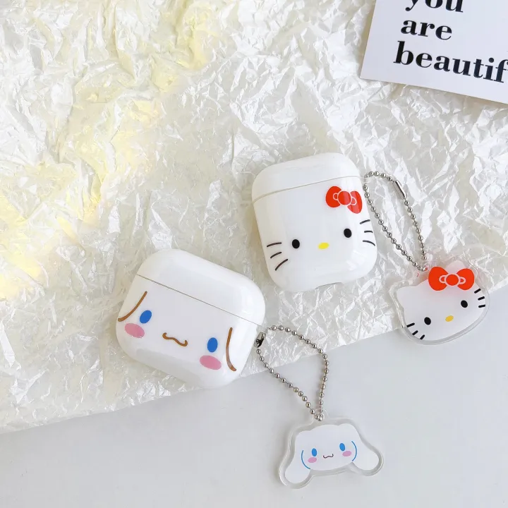 White%20Hello%20Kitty%20Cat%20Cinnamoroll%20AirPods%203%20Case%20Apple%20AirPods%202%20Cases%20Cover%20AirPods%20Pro%202%20Cute%20Case%20iPhone%20Earphone%20Accessories%20-%20Image%202