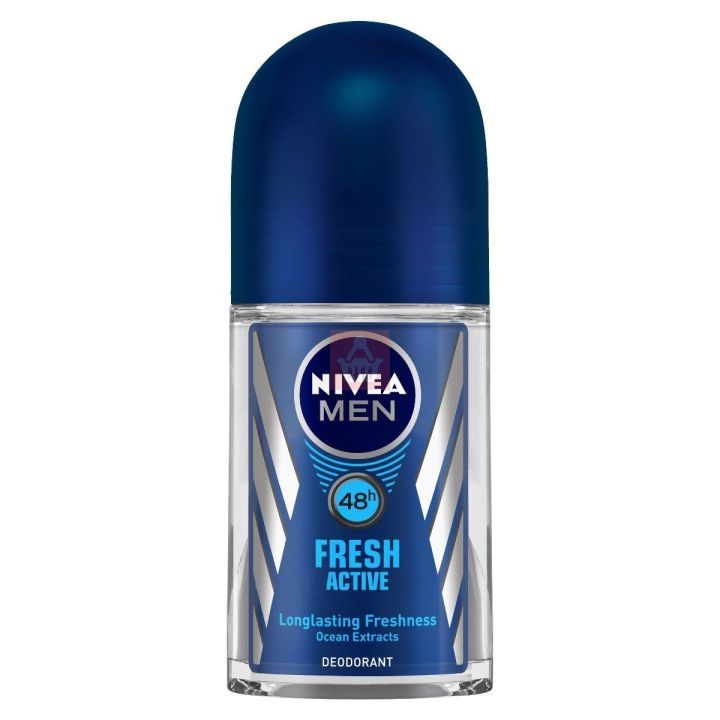 NIVEA Roll On for Men - 25 ml (Any One Flavour)