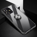 For ZTE Blade V50 Smart Case Soft Clear Transparent Protector Shockproof Car Adsorb Holder Ring Cover For ZTE Blade V50 Smart Back Cover Phone Cases. 