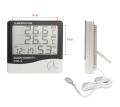 HTC-2 Digital Indoor/Outdoor Thermo-hygrometer Temperature Humidity Meter with Time/Clock Home & Industrial Room Temperature. 