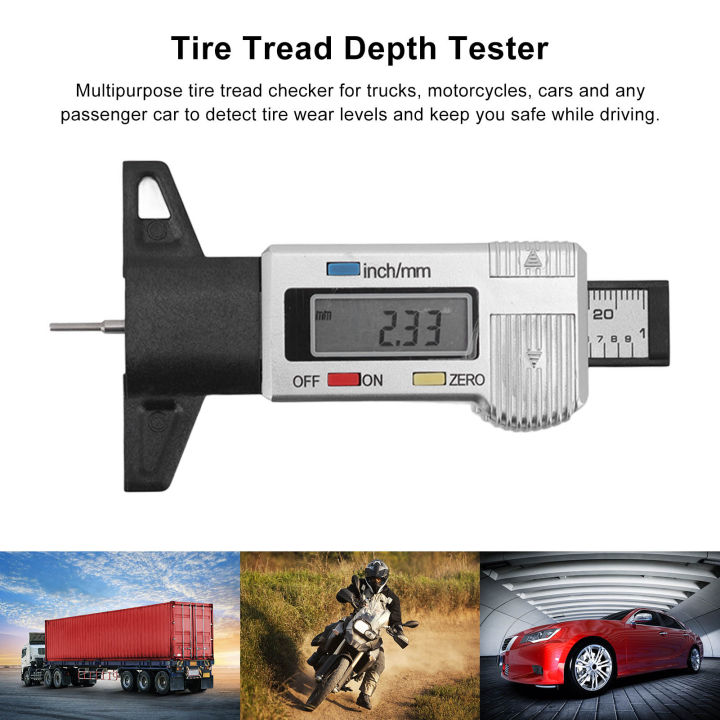 Tread%C2%A0Depth%20Checker,%20Tire%C2%A0Tread%C2%A0Depth%C2%A0Gauge%20Accurate%20Metal%C2%A0Probe%20Large%20Display%20Portable%20for%20Truck%20-%20Image%204