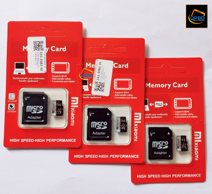 Mi Xiaomi 1TB Micro TF SD Card Memory Card TF/SD 128GB 256GB 512GB Mini ...