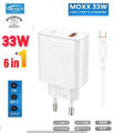 Moxx MC-33 Type C 33watt  Super Fast Charger For DASH WRAP DART TURBO CHARGE  With Warranty. 