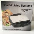 Hitachi 700 Watts Sandwich Maker  HS-701. 