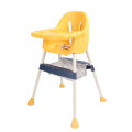 Baby Folding High Chair Height Adjustable Safety Harness Baby Dining Highchair for Infant. 