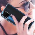 For Vivo Y33s Y21 Y21T Back Cover Shockproof Transparent Soft TPU Silicone Protector Phone Case with Shock Absorption Bumper Corners. 