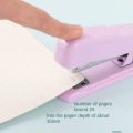 Multi-function Labor-Saving Stapler Stable Large Size Paper Stapling Machine Portable Simple School Supplies. 
