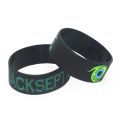 1PC 1 Inch Ink Filled Logo JACKSEPTICEYE Silicone Wristband Wide Green Eyes Games Bracelet Bangels For Gifts SH202. 