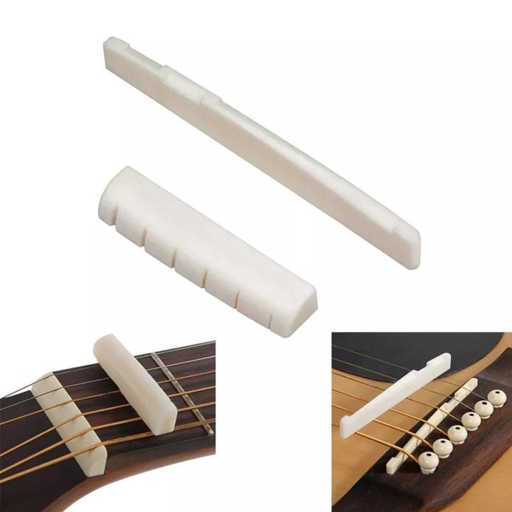 Acoustic Guitar Bridge Nut Saddle