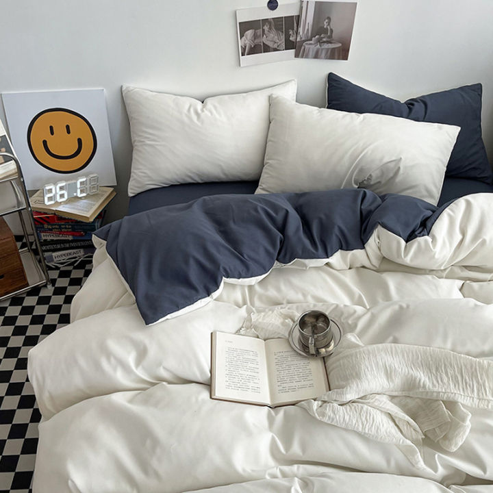 Wholesale%20Bedding%20Pure%20Color%20Duvet%20Cover%20Four-Piece%20Set%20Male%20and%20Female%20Student%20Dormitory%20Quilt%20Cover%20Bed%20Sheet%20and%20Pillowcase%20Three-Piece%20Set%20Four%20Seasons%20-%20Image%208
