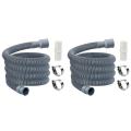 Automatic Drum Washing Machine Drain Hose Fittings, 2 Meter. 