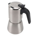 High quality 12 cup 304 stainless steel pot type portable coffee machine stove type coffee machine pot type coffee brewing machi.