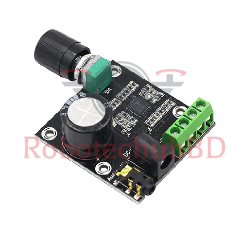 PAM8610 Mini Stereo Audio Amplifier Module | 10W+10W Class D DC 12V Dual Channel Power Amp for DIY Speakers & Electronics Projects