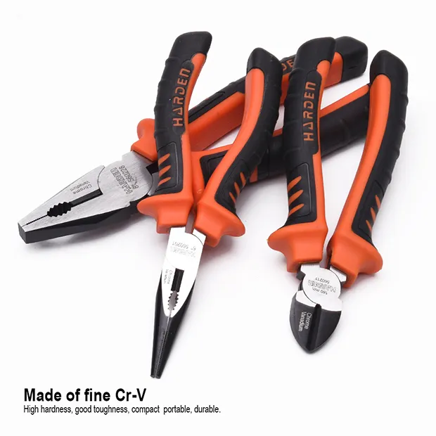 Harden%203Pcs%20Pliers%20Set%20(%208"%20combination%20pliers,%206"%20long%20nose%20pliers,%206"%20diagonal%20pliers%20)%20Set%20tool%20set%20560233%20-%20Image%202