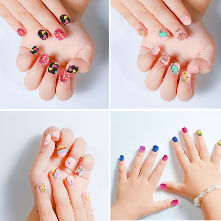 120Pcs%20Candy%20Child%20Nail%20Tips%20Kids%20False%20Nail%20Girls%20Cartoon%20Press%20on%20Nails%20Colorful%20Festival%20Tips%20Nail%20Decor%20Cute%20Manicure%20Tools%20-%20Image%205