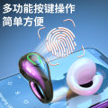Cross-border new ear clip type in-ear wireless bluetooth headset OWS mini sports long battery life Huaqiangbei wholesale. 
