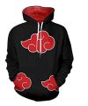 Cross border naruto popular anime same sweatshirt 3D print casual hooded sweatshirt COS. 