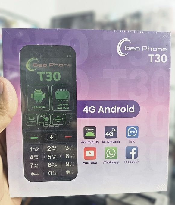 Geo T30 4G Android Touch Button Phone