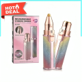 BLAWLESS HX-203B 2 in 1 Eyebrow Trimmer & Facial Hair Removal for Women Rechargeable Hair Remover and Eyebrow Razor Waterproof Painless Lady Shaver - BLWWT.