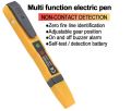 Smart Non-contact Voltage Tester Pen AC/DC Voltage Detector Circuit Tester Pencil Electric Indicator With Alarm Buzzer AC Wire.