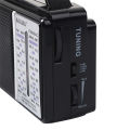 Baoer 606AC Retro AM/FM/SW Portable Radio, Battery Operated Vintage Multi Functional Radio With Built In Speaker And Flashlight. 