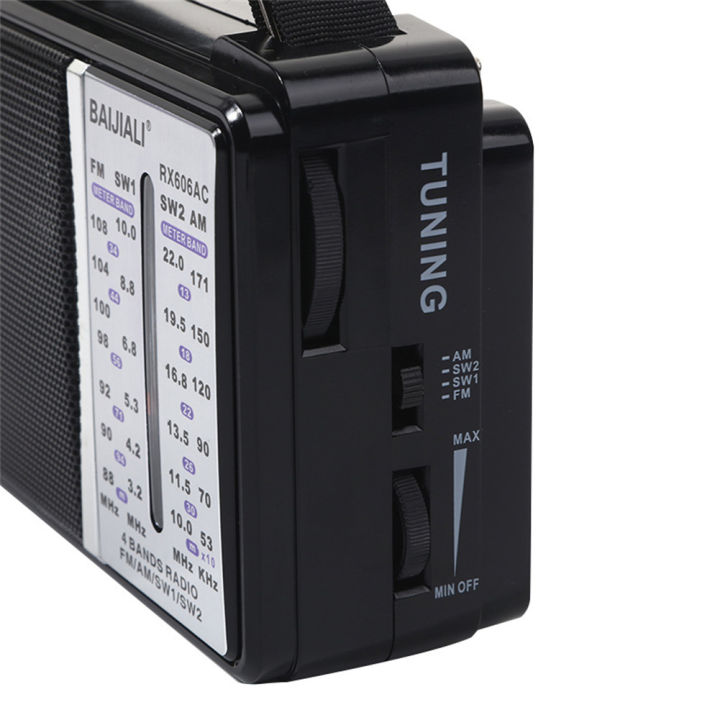Baoer%20606AC%20Retro%20AM/FM/SW%20Portable%20Radio,%20Battery%20Operated%20Vintage%20Multi%20Functional%20Radio%20With%20Built%20In%20Speaker%20And%20Flashlight%20-%20Image%204