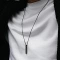 Black Color Metal Chain for Men.