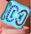 Magic Bean Brain IQ Cube Toys Rotating Beads Magic Cube Children's Puzzle Special Shape Magic Cube Ball Game Creative Toys (Multicolour).