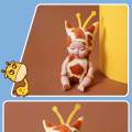 Cartoon Sleeping Baby Doll Keychain Accessories Car Toy Gifts Decor Rabbit.