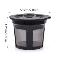 Refillable Coffee Pods Capsule Reusable Filter Tool For Keurig K Cups Mini Plus.