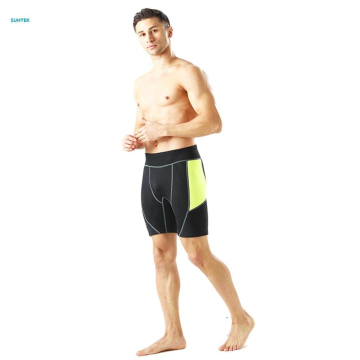 Wetsuit Pants Fitness Running Diving Wet Suit Trunks 2mm Men Neoprene Shorts L