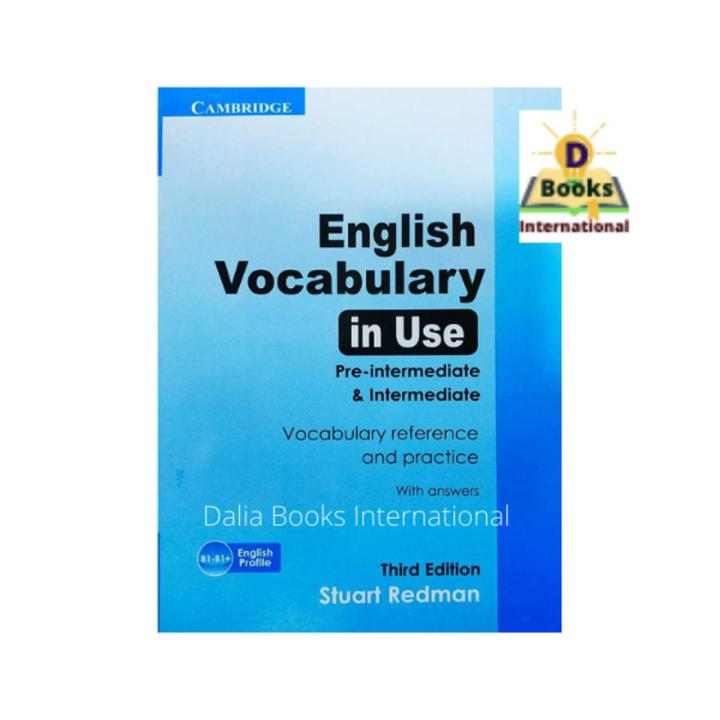 English Vocabulary In Use Pre-intermediate and Intermediate by Stuart Redmam