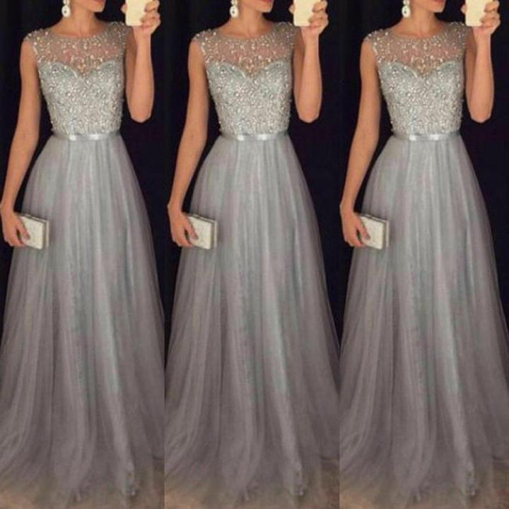 Evening party long dresses best sale