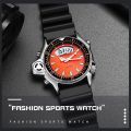 SANDA 3008 Multifunctional Men Outdoor Sports Noctilucent 50m Waterproof Digital Wrist Watch. 