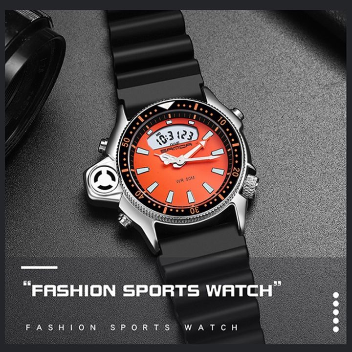 SANDA%203008%20Multifunctional%20Men%20Outdoor%20Sports%20Noctilucent%2050m%20Waterproof%20Digital%20Wrist%20Watch%20-%20Image%205