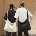Japanese Canvas Crossbody Bag for Women Men 2023 Casual Student Shoulder Messenger Book Bag Fashion Large Cloth Unisex Handbags. 