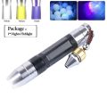 Jade Identification Torch 3 IN 1 LEDs Light Sources Portable Dedicated UV Flashlight Ultraviolet Gemstones Jewelry amber Money.