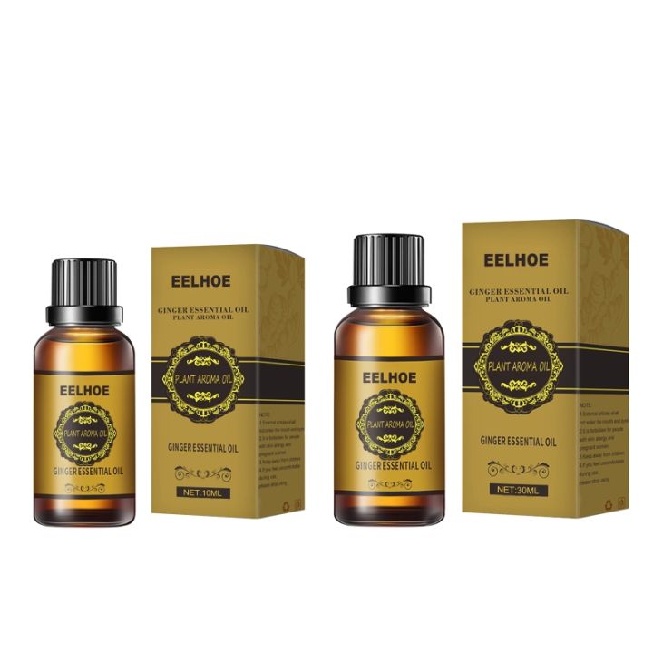 SRTTAN Belly Drainage Ginger Oil Weight Loss - Herbal Slimming Massage Oil, Natural Drainage Ginger Oil Essential Anti-cellulite Massage Oil,  ( 3PCS )