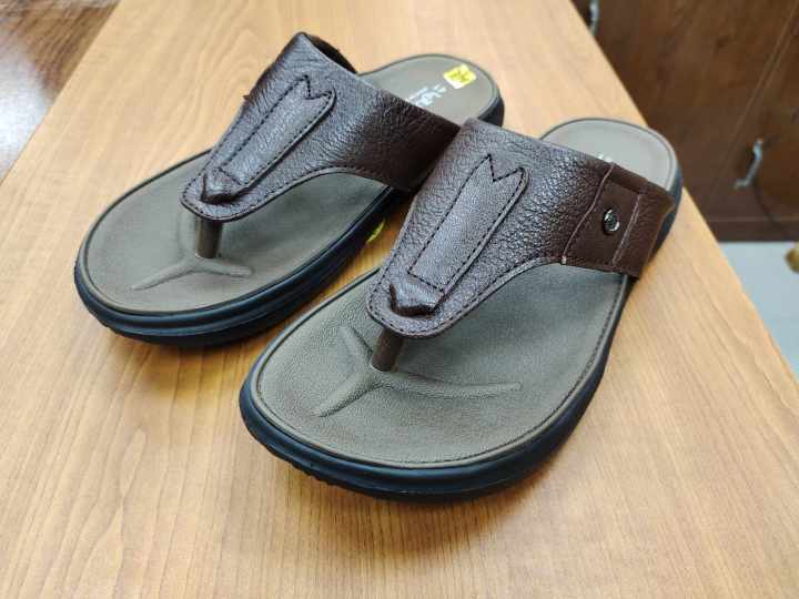 Soft%20Comfortable%20Leather%20Sandals%20for%20Men.%20Light%20Weight%20Lotus%20Stylish%20Fashionable%20Soft%20%20Leather%20Sandal%20Shoes%20For%20Men.%20Black%20&%20Chocklet.%20Lotus%20Shoes%20Model:%20A68.%20-%20Image%207