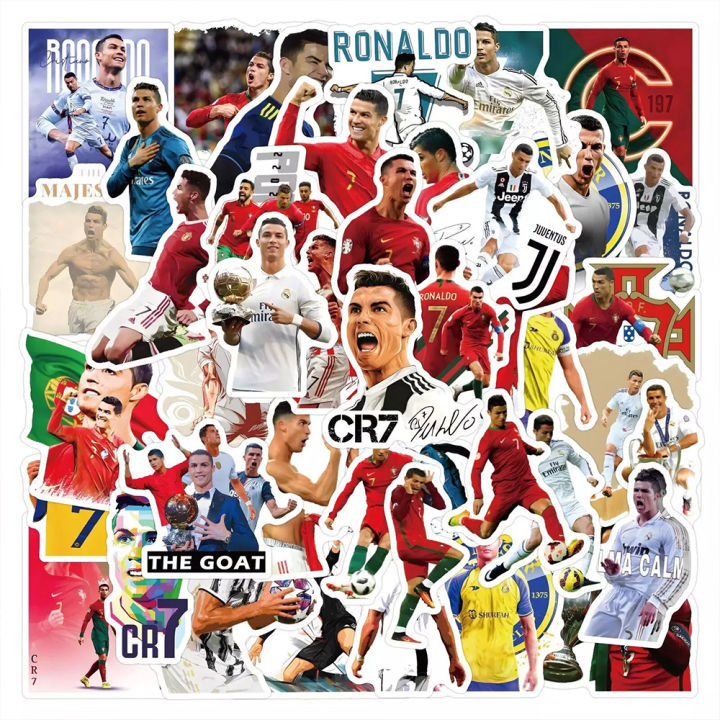 50Pcs%20Set%20Cristiano%20Ronaldo%20Pattern%20Stickers%20PVC%20Luggage%20Laptop%20Guitar%20Decals%20Collection%20Gift%20Wall%20Decoration%20-%20Image%204