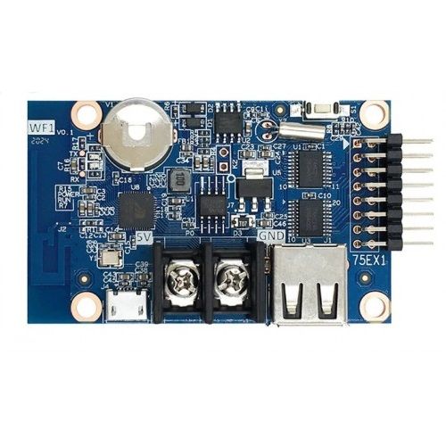 P10%20RGB%207%20Color%20LED%20module%2032x16%20Pixel%20+%20HD-WF1%20Wifi%20Color%20Led%20Controller%20+%205V%20A%20Power%20Supply%20Combo%20Package%20for%20colorful%20LED%20Signboard%20Operate%20Android%20Apps%20Text%20Animation%20Effect%20Scrolling%20message%20Digital%20Clock%20-%20Image%203
