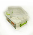 Plastic Food Storage Container Box With Lids - 3-Piece Set - Store Your Food Safely And Conveniently. 