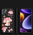 For Vivo Y53 Back Cover Case Fashion Cartoon Melody Soft Silicone Shockproof Camera Lens Protector Phone Cases.