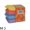 Dish Wash Foam Scrubber Pad/Dishwasher Foam 4 Pieces Set -Multicolor. 