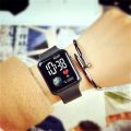 Fashionable Square LED Digital Sports Watch, Waterproof LED Wrist Watch. 